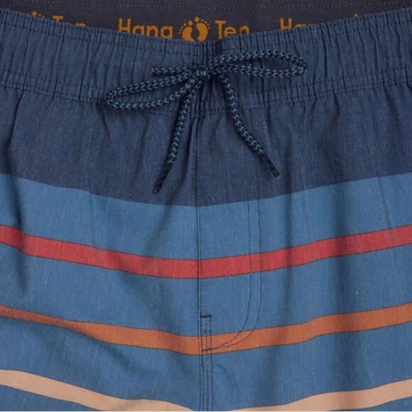 Hang Ten Men's Swim Shorts Trunk Blue Size Large NWT - Picture 4 of 6